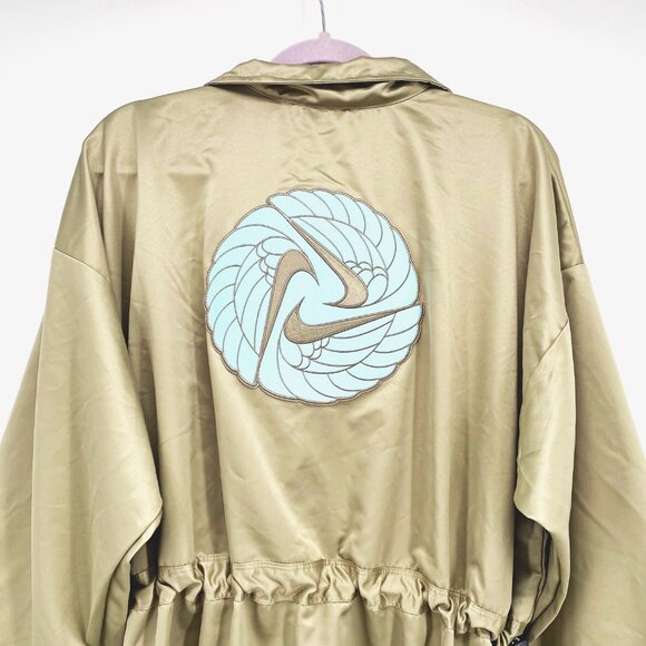 Nike Sportswear Icon Clash Satin Long Jacket - Picture 8 of 14